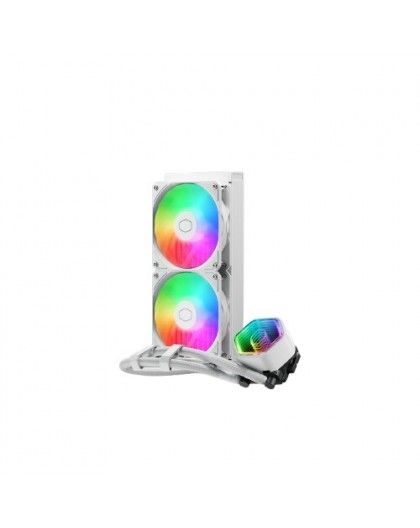 Cooler Master MasterLiquid 240 Core II White Processor Liquid cooling kit 4.72" (12 cm)