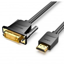 HDMI-KAABEL DVI-KS 1M/ABFBF VENTION