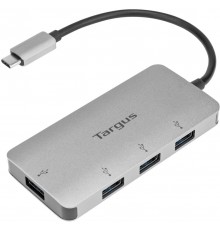 Targus USB-C-USB-A centrmezgls, 4 porti