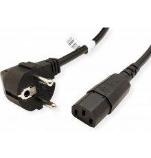 BACHMANN Power Cable Protection Contact C13 Black 0.5m