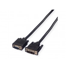 DVI CABLE DVI(12+5)-VGA 5M