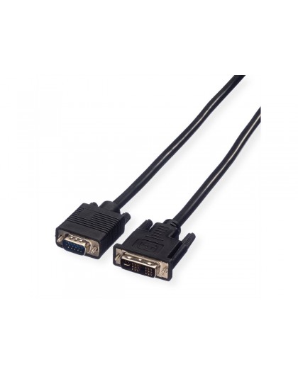 DVI CABLE DVI(12+5)-VGA 5M