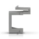 Ubiquiti UACC-Keystone-Blank-Insert-TH