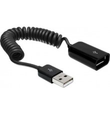„Delock“ USB 2.0-A ilginamais spirālveida kabelis