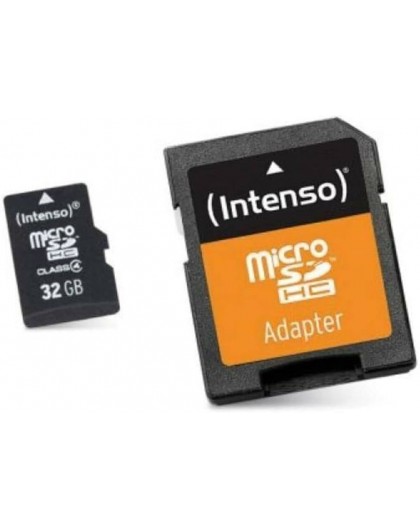 Intenso microSDHC 32GB C10 with Adapter