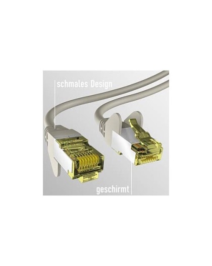 EFB EFB CAT6a GRAU 10m Patchkabel S/FTP PIMF