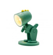 RealPower LED Tier Flashlight Green Dino with Base