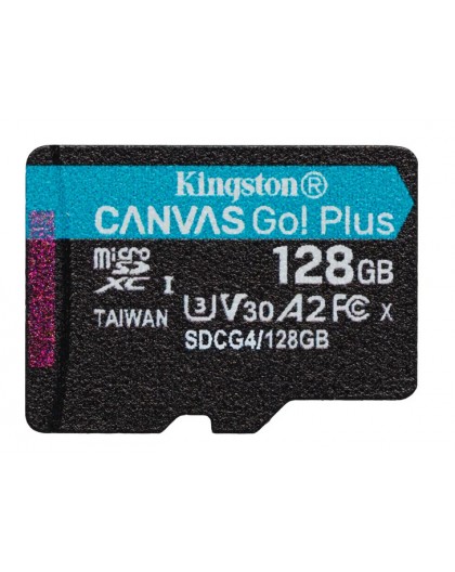 Kingston Canvas Go Plus MicroSDXC Memory card 128GB