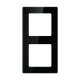 Double frame socket Avatto N-TS10-Frame-B2 (black)