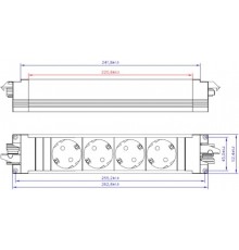 BACHMANN STEP BASE 5x safety contact black