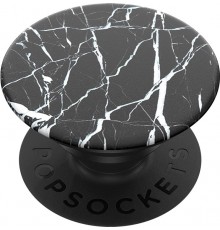 PopSockets PopGrip -telefonitugi, Musta Marmor