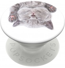 PopSockets PopGrip Phone Holder, Cat Nap