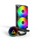 CPU AUŠINTUVAS MULTI SOCKET/LIGHTFLOW 240 ARGB (B) MONTECH