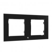 Shelly Switch Frame Double (Black)