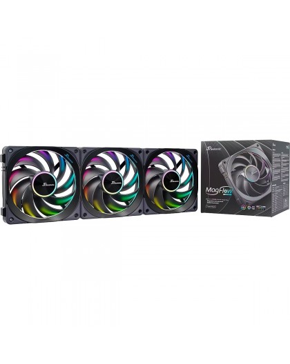 TRYX ROTA SL ARGB Reverse Fan - 3-Pack, 120mm, Black