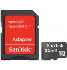 32GB MicroSDHC Sandisk C4 Card