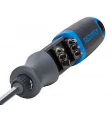 GEDORE Magazine Handle Screw- driver with ratchet function