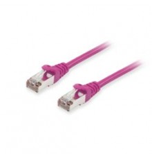 Equip Patch Cable Cat6 S/FTP 2xRJ45 20.00m pink LSZH Polybag