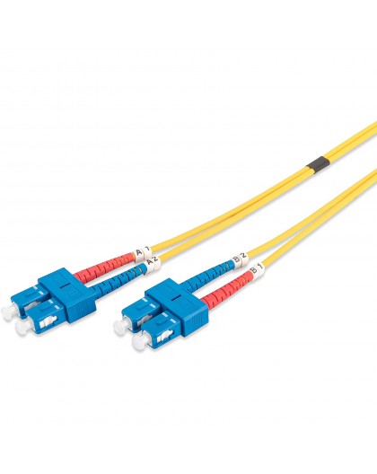 DIGITUS LWL Patch Cable SC - SC 1.00m Singlemode Duplex OS2