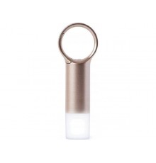 Lexon Nomaday Flash keychain LED gold color LL137D
