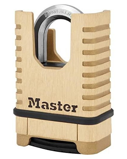 Master Lock Excell padlock with shackle M1177EURDCC