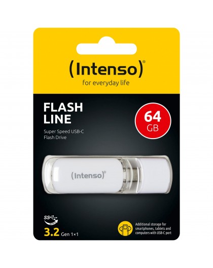 Intenso Flash Line 64GB USB Stick 3.1 Type-C