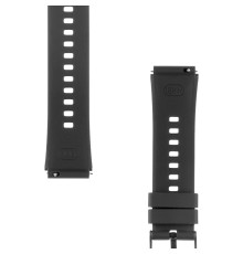 Tactical Quick Release Silicone Band 18mm / black
