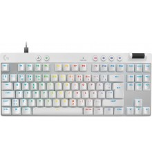 Logitech G Pro X TKL RAPID - Wired Gaming Keyboard, White