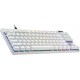 Logitech G Pro X TKL RAPID - Wired Gaming Keyboard, White