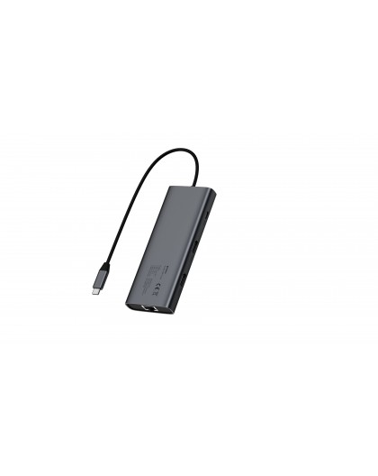 Fuj:tech 9 portų USB-C hubas, 100 W PD
