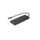 Fuj:tech 9 portų USB-C hubas, 100 W PD