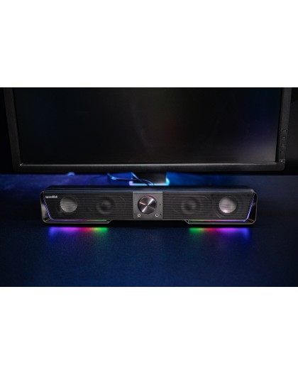 Speedlink GRAVITY RGB Stereo Soundbar, black