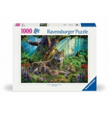 Ravensburger Puzle 1000 gabali - Vilki mežā