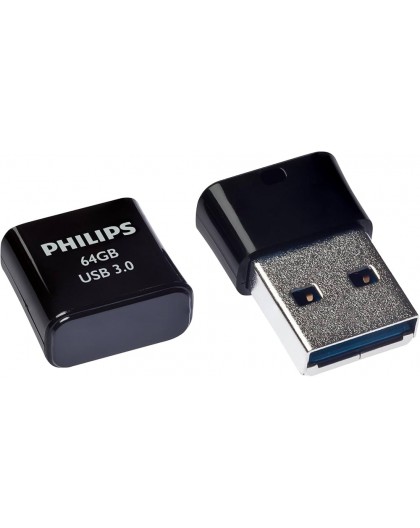 Philips USB 3.0 64GB Pico Edition Midnight Black
