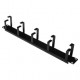 DIGITUS Patch Panel 1U 5x Rings 40x60mm Black