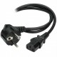ROLINE Power Cable, 3-pin, Notebook Socket, Black, 0.8 m