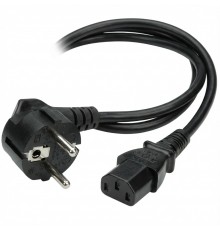 ROLINE Power Cable, 3-pin, Notebook Socket, Black, 0.8 m