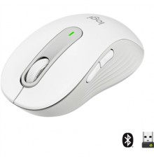 Logitech Signature M650 Wireless Mouse, White