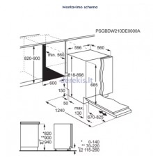 Electrolux EES68600L Dishwasher