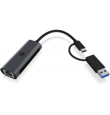 ICY BOX IB-LAN301-C3 USB Type-C / Type-A to LAN