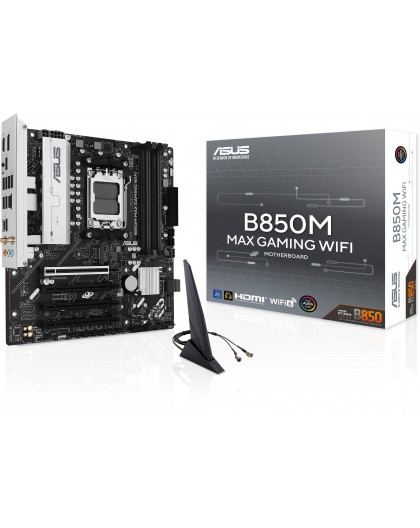 ASUS B850M MAX GAMING WIFI emaplaat