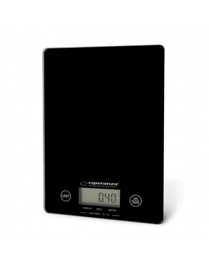 Esperanza EKS002K Electronic Kitchen Scale Black Tabletop Rectangle