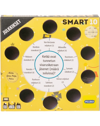 Smart10 - additional questions, celebrities
