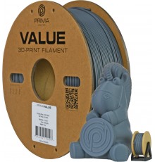 PrimaValue ABS Filament for 3D Printer, 1.75 mm, Dark Gray