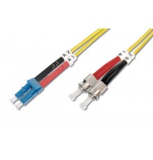 DIGITUS LWL Patchkabel LC - SC 3,00 m Multimode Duplex OM4