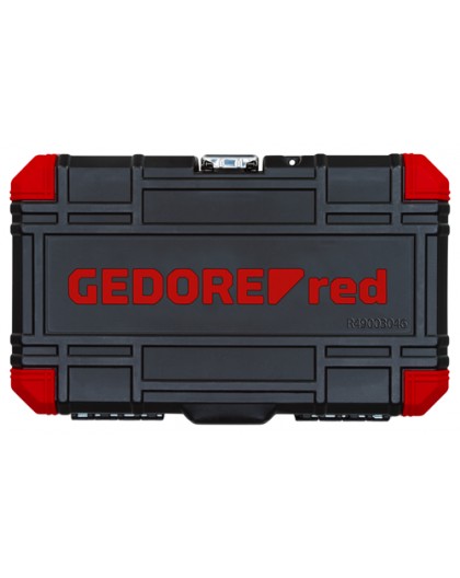 GEDORE red Socket Set 1/4 46-pieces