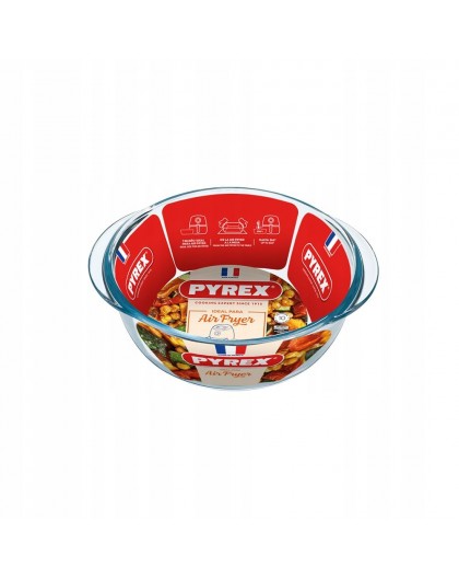 Ümmargune õhufritüür 1 l PYREX