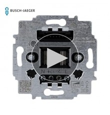 BUSCH JAEGER BJ 64851 U LED Touch Dimmer Insert flex