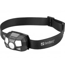 Sandberg galvas lampa 5in1 uzlādējama sensors