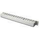 Assmann Electronic DIGITUS Cable Management Rack 1U Removable Front Panel RAL7035 Gray